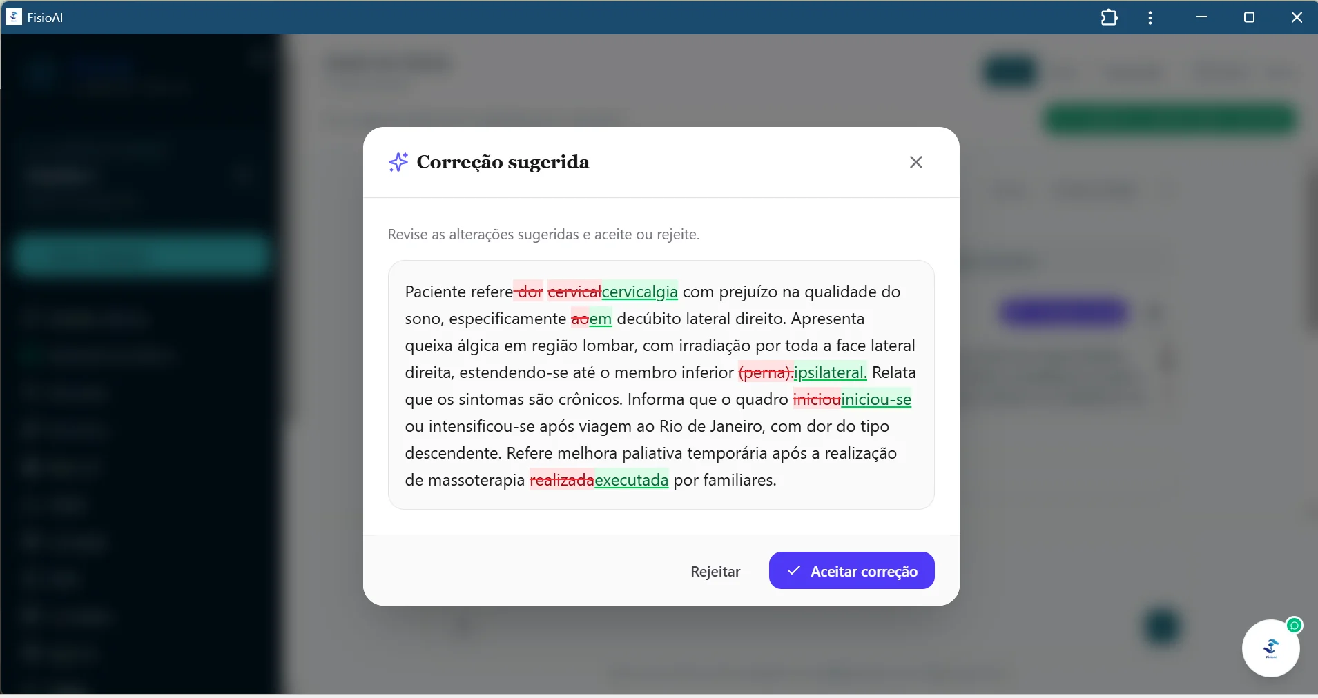Ditado por voz